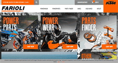 Desktop Screenshot of ktmfarioli.com